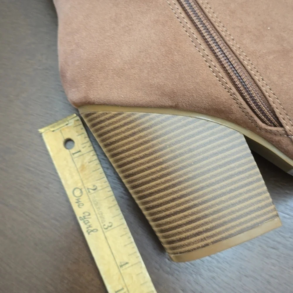 QUPID Womens Sz 10 Booties Square‎ Toe 4